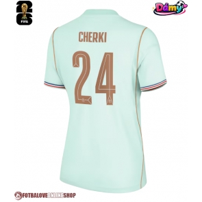 Francie Rayan Cherki #24 Venkovní Dres pro Dámy MS 2026 Krátkým Rukávem