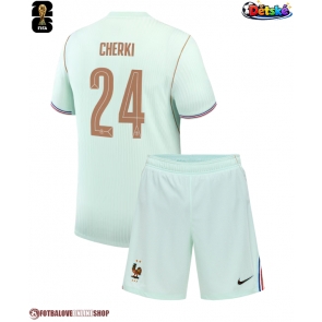 Francie Rayan Cherki #24 Venkovní dres komplet pro Děti MS 2026 Krátkým Rukávem (+ Krátké kalhoty)