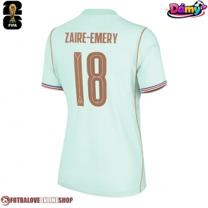 Francie Warren Zaire-Emery #18 Venkovní Dres pro Dámy MS 2026 Krátkým Rukávem
