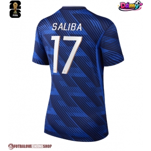 Francie William Saliba #17 Domácí Dres pro Dámy MS 2026 Krátkým Rukávem