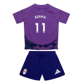 Fulham Adama Traore #11 Alternativní dres komplet pro Děti 2024-25 Krátkým Rukávem (+ Krátké kalhoty)