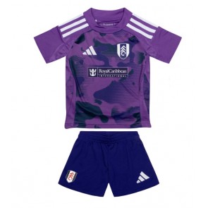 Fulham Alternativní dres komplet pro Děti 2024-25 Krátkým Rukávem (+ Krátké kalhoty)