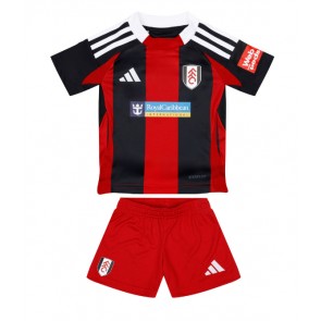 Fulham Venkovní dres komplet pro Děti 2024-25 Krátkým Rukávem (+ Krátké kalhoty)
