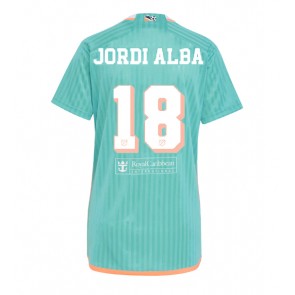 Inter Miami Jordi Alba #18 Alternativní Dres pro Dámy 2024-25 Krátkým Rukávem