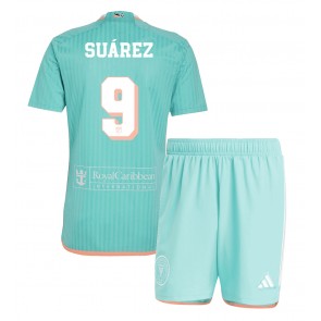 Inter Miami Luis Suarez #9 Alternativní dres komplet pro Děti 2024-25 Krátkým Rukávem (+ Krátké kalhoty)