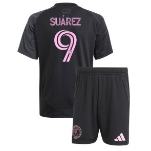 Inter Miami Luis Suarez #9 Venkovní dres komplet pro Děti 2025-26 Krátkým Rukávem (+ Krátké kalhoty)