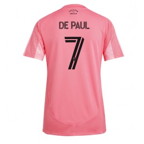 Inter Miami Rodrigo De Paul #7 Domácí Dres pro Dámy 2025-26 Krátkým Rukávem