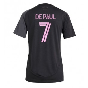 Inter Miami Rodrigo De Paul #7 Venkovní Dres pro Dámy 2025-26 Krátkým Rukávem