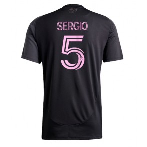 Inter Miami Sergio Busquets #5 Venkovní Dres 2025-26 Krátkým Rukávem