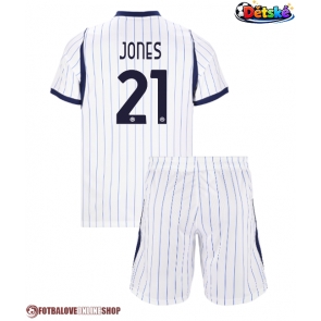 Inter Milan Curtis Jones #21 Venkovní dres komplet pro Děti 2026-27 Krátkým Rukávem (+ Krátké kalhoty)