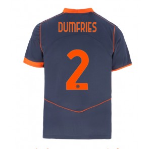 Inter Milan Denzel Dumfries #2 Alternativní Dres 2025-26 Krátkým Rukávem Inter Milan Denzel Dumfries #2 Alternativní Dres 2025-26 Krátkým Rukávem
