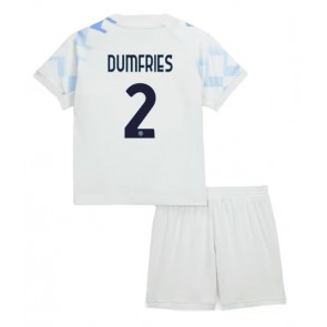 Inter Milan Denzel Dumfries #2 Venkovní dres komplet pro Děti 2025-26 Krátkým Rukávem (+ Krátké kalhoty) Inter Milan Denzel Dumfries #2 Venkovní dres komplet pro Děti 2025-26 Krátkým Rukávem (+ Krátké kalhoty)