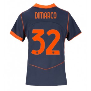 Inter Milan Federico Dimarco #32 Alternativní Dres pro Dámy 2025-26 Krátkým Rukávem