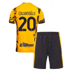 Inter Milan Hakan Calhanoglu #20 Alternativní dres komplet pro Děti 2024-25 Krátkým Rukávem (+ Krátké kalhoty)