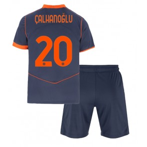 Inter Milan Hakan Calhanoglu #20 Alternativní dres komplet pro Děti 2025-26 Krátkým Rukávem (+ Krátké kalhoty)