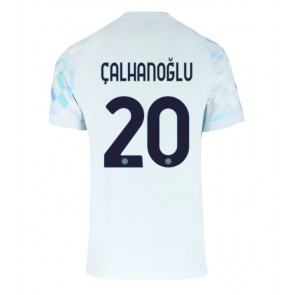 Inter Milan Hakan Calhanoglu #20 Venkovní Dres 2025-26 Krátkým Rukávem