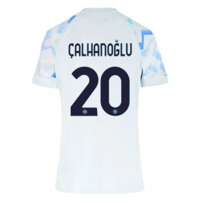 Inter Milan Hakan Calhanoglu #20 Venkovní Dres pro Dámy 2025-26 Krátkým Rukávem