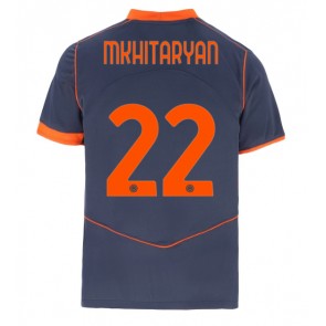 Inter Milan Henrikh Mkhitaryan #22 Alternativní Dres 2025-26 Krátkým Rukávem Inter Milan Henrikh Mkhitaryan #22 Alternativní Dres 2025-26 Krátkým Rukávem