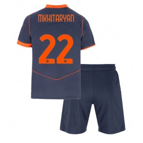 Inter Milan Henrikh Mkhitaryan #22 Alternativní dres komplet pro Děti 2025-26 Krátkým Rukávem (+ Krátké kalhoty)