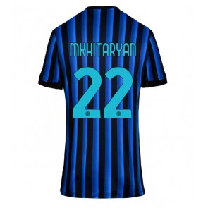 Inter Milan Henrikh Mkhitaryan #22 Domácí Dres pro Dámy 2025-26 Krátkým Rukávem Inter Milan Henrikh Mkhitaryan #22 Domácí Dres pro Dámy 2025-26 Krátkým Rukávem