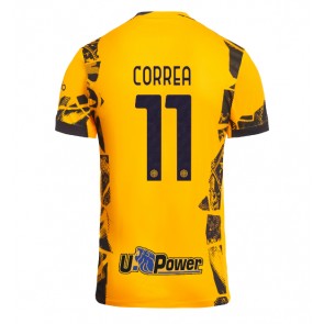 Inter Milan Joaquin Correa #11 Alternativní Dres 2024-25 Krátkým Rukávem