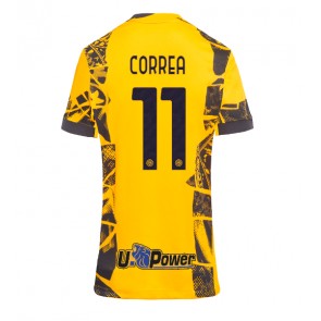 Inter Milan Joaquin Correa #11 Alternativní Dres pro Dámy 2024-25 Krátkým Rukávem