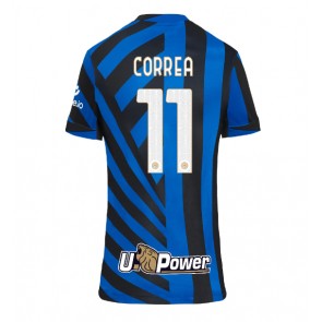 Inter Milan Joaquin Correa #11 Domácí Dres pro Dámy 2024-25 Krátkým Rukávem