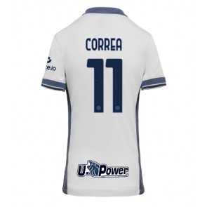 Inter Milan Joaquin Correa #11 Venkovní Dres pro Dámy 2024-25 Krátkým Rukávem