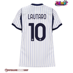 Inter Milan Lautaro Martinez #10 Venkovní Dres pro Dámy 2026-27 Krátkým Rukávem