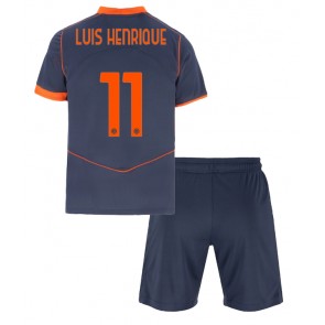 Inter Milan Luis Henrique #11 Alternativní dres komplet pro Děti 2025-26 Krátkým Rukávem (+ Krátké kalhoty) Inter Milan Luis Henrique #11 Alternativní dres komplet pro Děti 2025-26 Krátkým Rukávem (+ Krátké kalhoty)