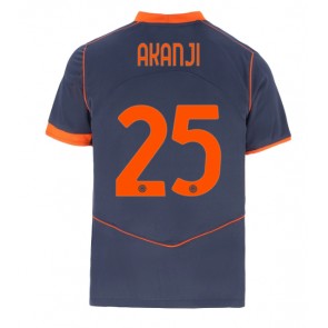 Inter Milan Manuel Akanji #25 Alternativní Dres 2025-26 Krátkým Rukávem
