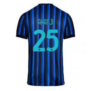 Inter Milan Manuel Akanji #25 Domácí Dres 2025-26 Krátkým Rukávem Inter Milan Manuel Akanji #25 Domácí Dres 2025-26 Krátkým Rukávem
