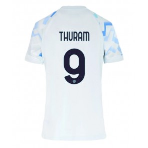 Inter Milan Marcus Thuram #9 Venkovní Dres pro Dámy 2025-26 Krátkým Rukávem Inter Milan Marcus Thuram #9 Venkovní Dres pro Dámy 2025-26 Krátkým Rukávem