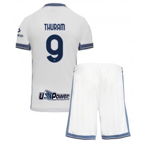 Inter Milan Marcus Thuram #9 Venkovní dres komplet pro Děti 2024-25 Krátkým Rukávem (+ Krátké kalhoty)