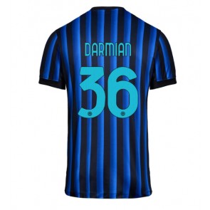 Inter Milan Matteo Darmian #36 Domácí Dres 2025-26 Krátkým Rukávem Inter Milan Matteo Darmian #36 Domácí Dres 2025-26 Krátkým Rukávem