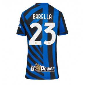 Inter Milan Nicolo Barella #23 Domácí Dres pro Dámy 2024-25 Krátkým Rukávem