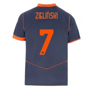 Inter Milan Piotr Zielinski #7 Alternativní Dres 2025-26 Krátkým Rukávem Inter Milan Piotr Zielinski #7 Alternativní Dres 2025-26 Krátkým Rukávem