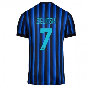 Inter Milan Piotr Zielinski #7 Domácí Dres 2025-26 Krátkým Rukávem
