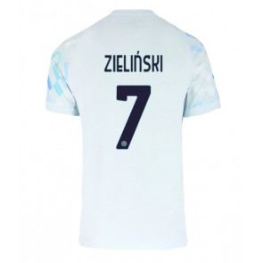 Inter Milan Piotr Zielinski #7 Venkovní Dres 2025-26 Krátkým Rukávem