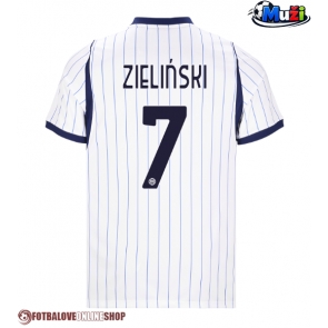 Inter Milan Piotr Zielinski #7 Venkovní Dres 2026-27 Krátkým Rukávem