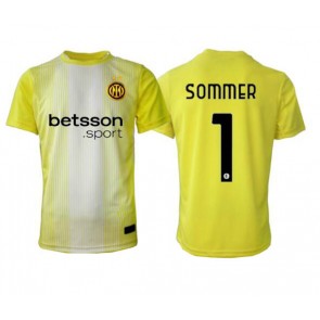 Inter Milan Yann Sommer #1 Brankář Venkovní Dres 2025-26 Krátkým Rukávem