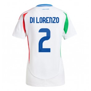Itálie Giovanni Di Lorenzo #2 Venkovní Dres pro Dámy ME 2024 Krátkým Rukávem