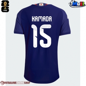 Japonsko Daichi Kamada #15 Domácí Dres MS 2026 Krátkým Rukávem
