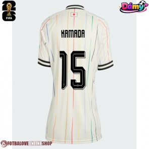 Japonsko Daichi Kamada #15 Venkovní Dres pro Dámy MS 2026 Krátkým Rukávem