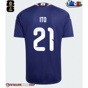 Japonsko Hiroki Ito #21 Domácí Dres MS 2026 Krátkým Rukávem