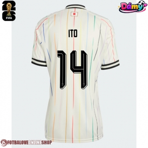 Japonsko Junya Ito #14 Venkovní Dres pro Dámy MS 2026 Krátkým Rukávem