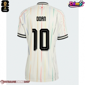 Japonsko Ritsu Doan #10 Venkovní Dres pro Dámy MS 2026 Krátkým Rukávem