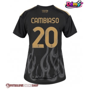 Juventus Andrea Cambiaso #20 Alternativní Dres pro Dámy 2026-27 Krátkým Rukávem