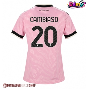 Juventus Andrea Cambiaso #20 Venkovní Dres pro Dámy 2026-27 Krátkým Rukávem