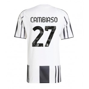 Juventus Andrea Cambiaso #27 Domácí Dres 2025-26 Krátkým Rukávem